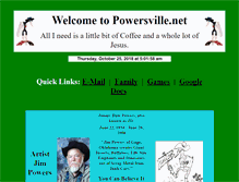 Tablet Screenshot of powersville.net